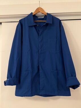 Oversized Blue Work Jacket